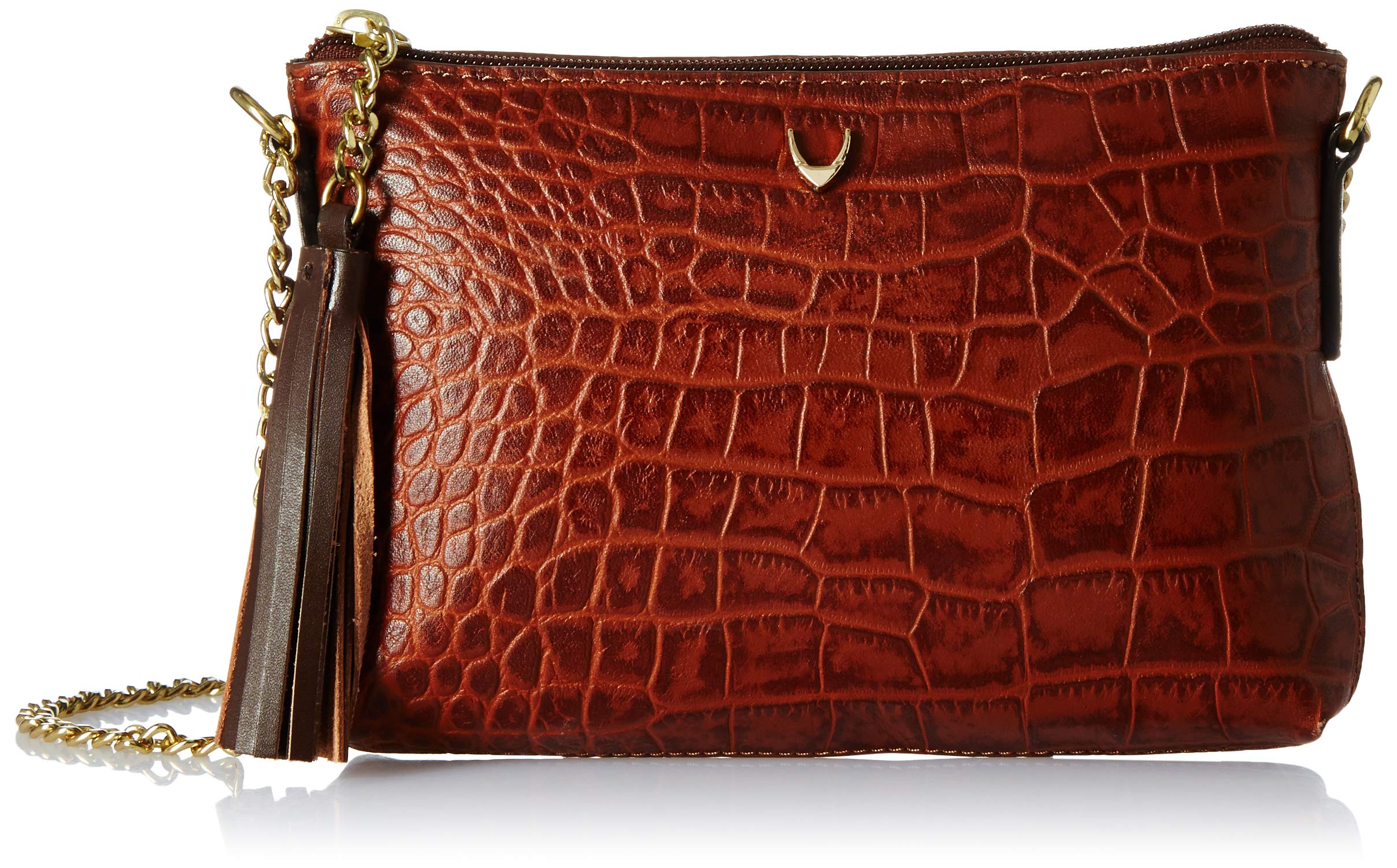 hidesign Leather Sling Bag- Tan/Brown-picture-29