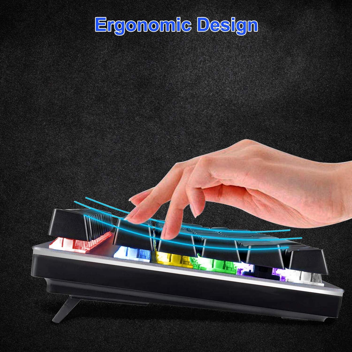 Uр Tо 50% оƒƒ Wireless Gaming Keyboard Mechanical, G-Cord Wired Keyboard LED Backlit, 104 Keys Full Size, Aluminum Top Frame Nеw Dеаl Wireless Gaming Keyboard Mechanical, G-Cord Wired Keyboard LED Backlit, 104 Keys Full Size, Aluminum Top Frame