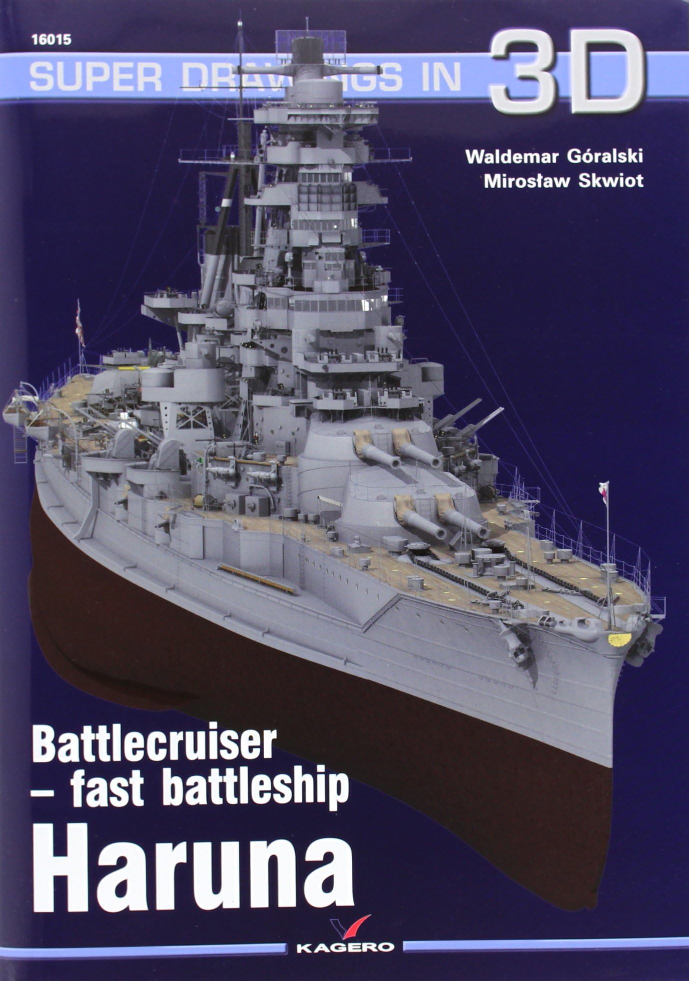 Battlecruiser: Fast Battleship Haruna (Super Drawings in 3D)