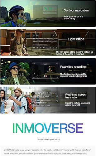 Miniatura 4 de for INMO Air2 AR Smart Glasses Dual Screen Touch Translation Glasses Wireless Screen Projection from Mobile Phone and Computer with Translation&AIGC