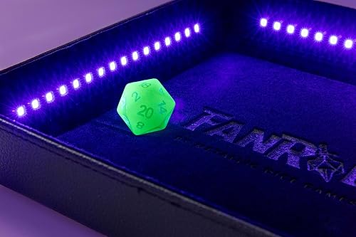 Miniatura 3 de FanRoll by Metallic Dice Games - Bandeja de luz negra