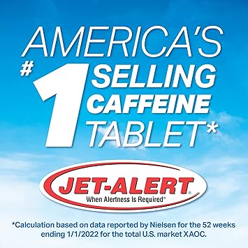 Jet-Alert 200 Mg Each Caffeine Tabs 90 Count