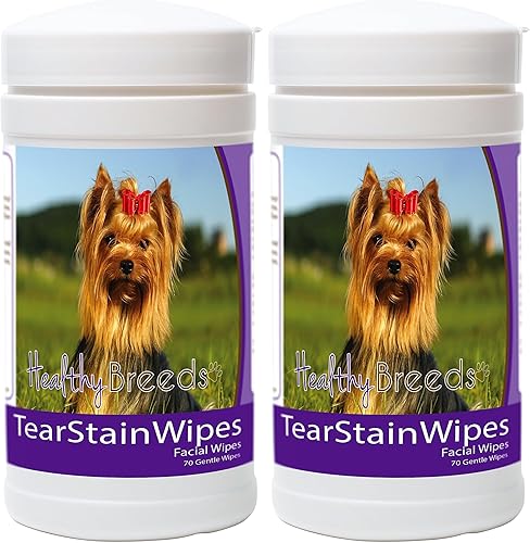 Miniatura 10 de Healthy Breeds Toallitas para manchas de lágrimas de pastor alemán, 70 unidades
