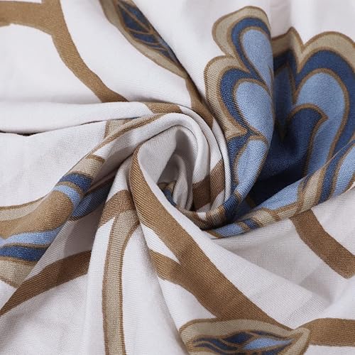 Miniatura 7 de SearchI Fundas de cojín de repuesto estampadas, fundas de asiento de sofá con patrón elástico, lavable, protector de muebles suave con parte