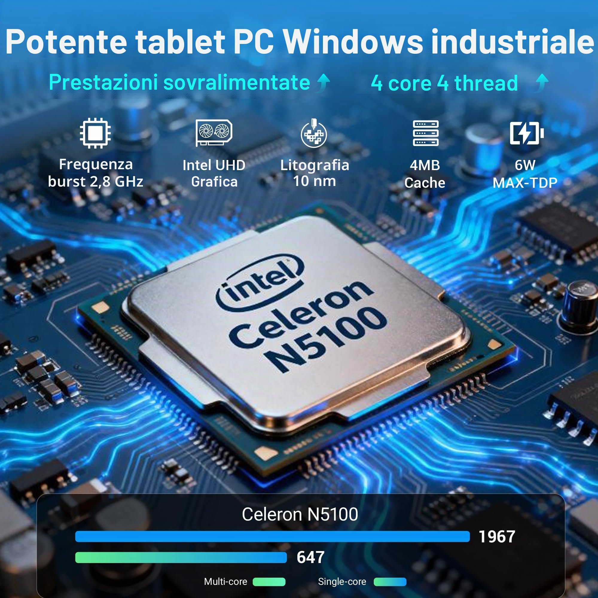 Pannello PC All in One HEIGAOLAPC Win11 Pro, monitor touch screen da 13,3 pollici, N5100, 8 GB RAM, 128 GB ROM, PC integrato Touchscreen 1920 x 1080, Wifi5.0, USB3.0 x 4, RS232, HDMI2.0, USB Type-C