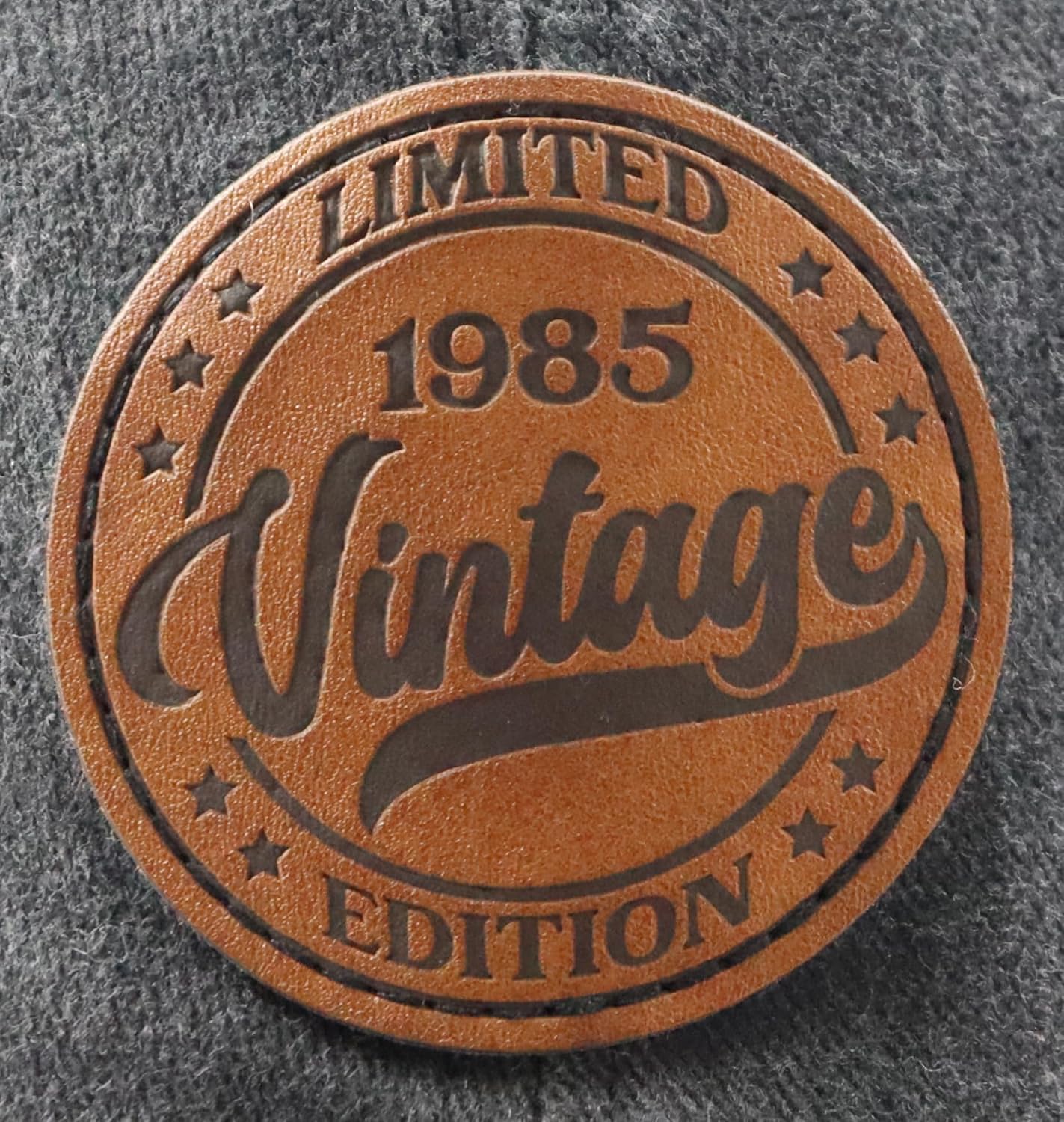 Limited Edition 1935 1945 1955 1965 1975 1985 1995 Hat for Men Women, Vintage Adjustable Leather Patch Baseball Cap - Image 2