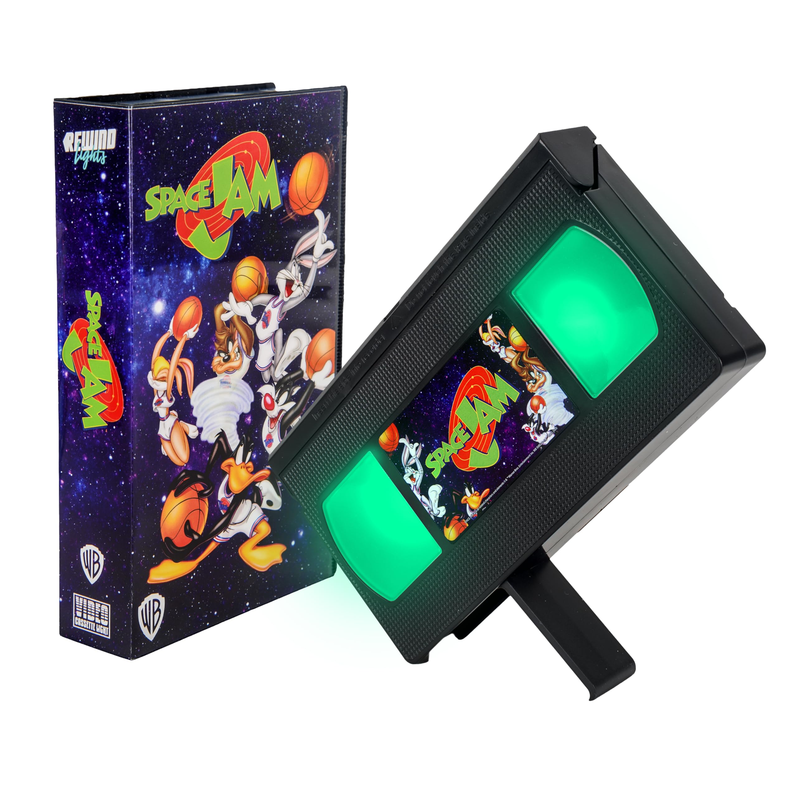 Aaa Merchandise Space Jam Rewind Light – Led Video Light With Classic Design – Perfect For Kids & Cartoon Fans – Ideal For Bedroom Or Gaming Room Decor – Great Gift For Nostalgic Adults