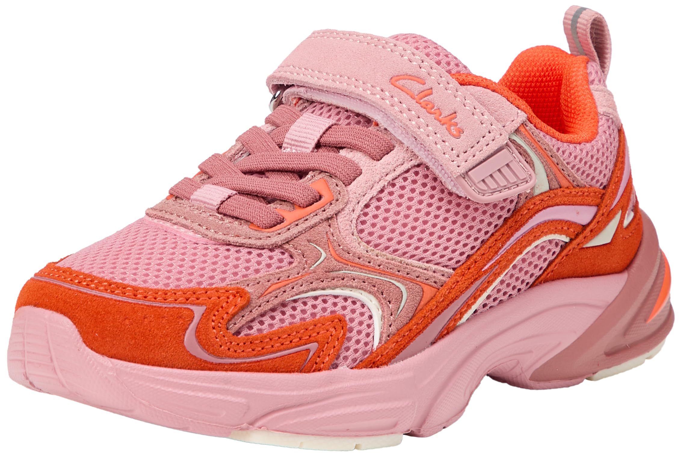 Clarks CraftonVibe K. Childrens Pink Combi, 11