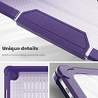 Vista 8 de DTangLsm Funda para MacBook Pro de 13 pulgadas 2024 2023-2016 M2 M1 A2338 A2289 A2251 A2159 A1989 A1706 A1708 Carcasa Protectora Rígida de Plástico
