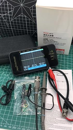 Bild 6 - BSIDE OT3 Handheld Digital Oszilloskop Klein Mini 10MHz Bandbreite 48MSa/s Abtastung Tragbares Oszilloskop Wiederaufladbar Ultraschlank mit 3.2 Zoll Full View Farb-LCD für KFZ Audio Elektronik