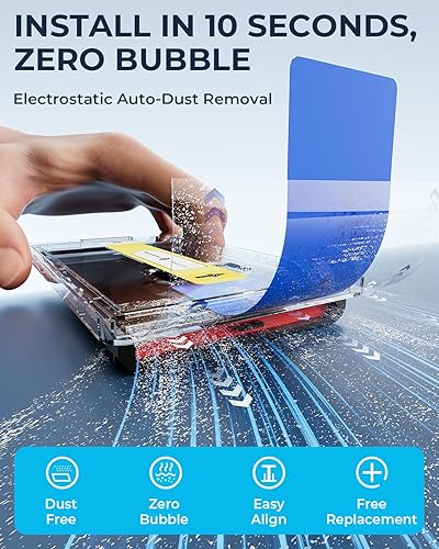 Vista 5 de Pro Controllers Accessories Bundle for Nintendo Switch 2 18-in-1: Carrying Case, Screen Protector, Thumb Grip for Joycon, Dockable Console 2