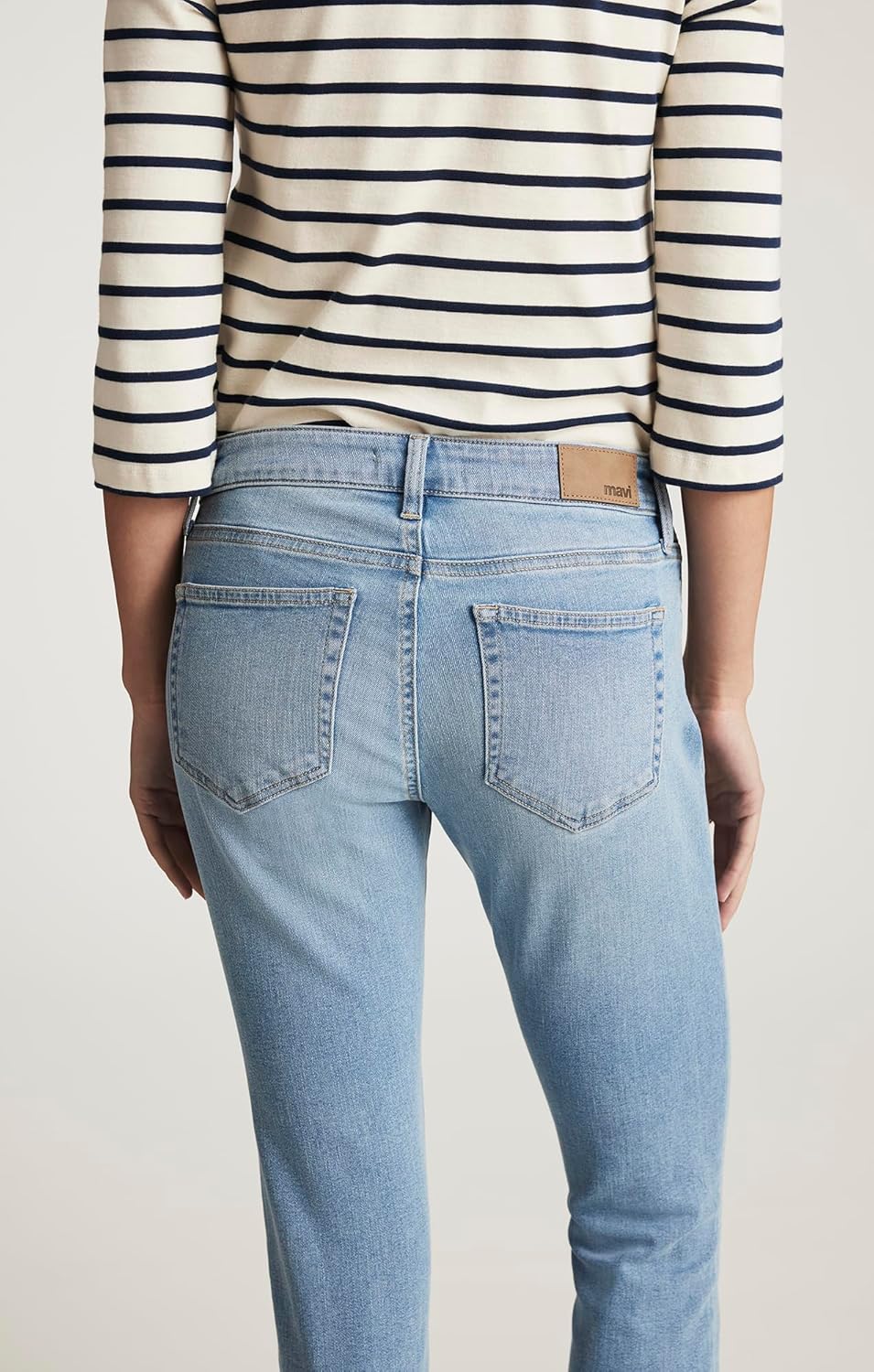 Mavi Women's Alexa Mid-Rise Skinny Leg Jeans - Image 6