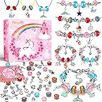 Lenski Geschenke für Mädchen Bastelset Kinder ab 6 Jahre Geschenk Mädchen 5 6 7 8 9 10 11 12 Jahre Armbänder Selber Machen Kinder Schmuck Basteln Weihnachtsgeschenke für Kinder Spielzeug ab 4 6 Jahre