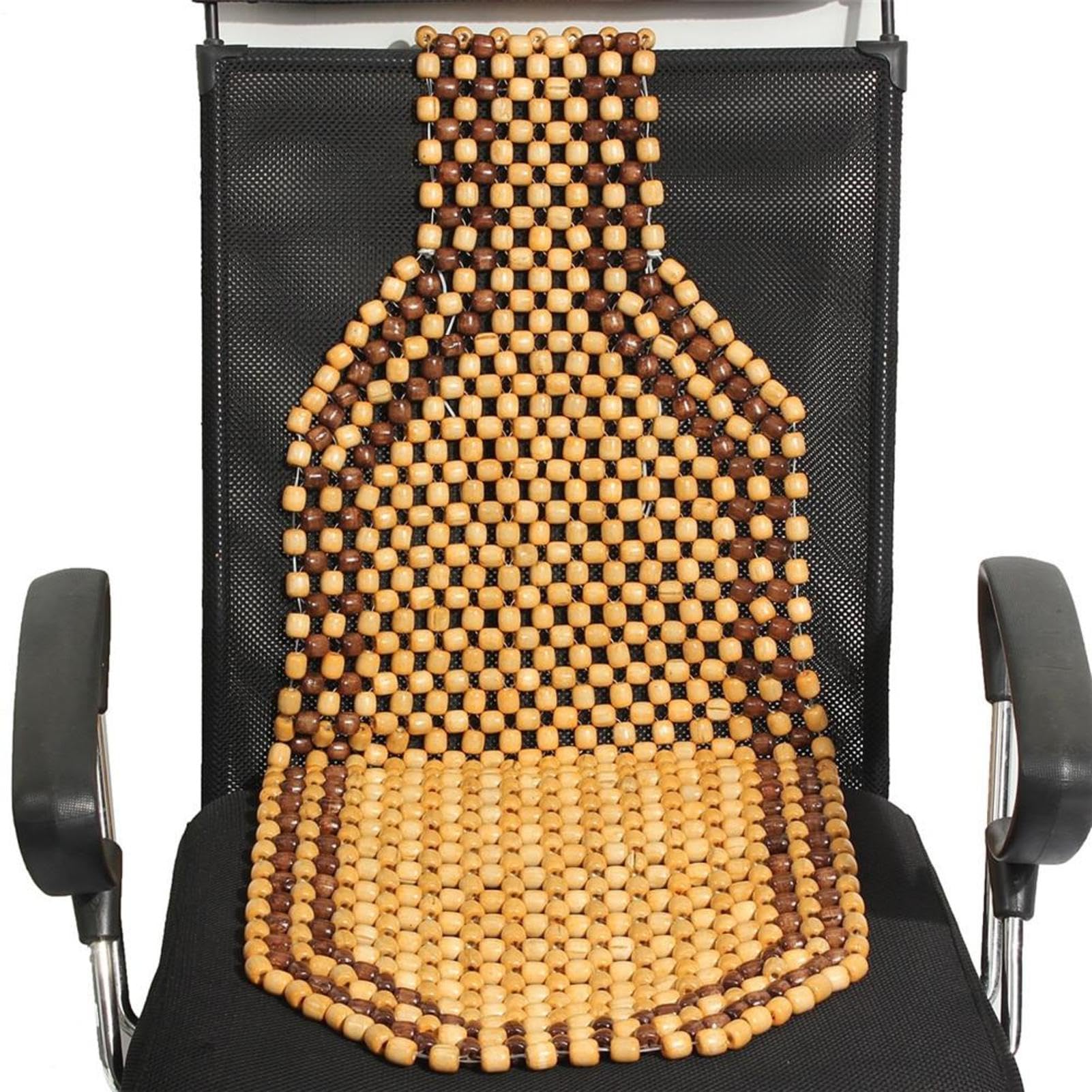 Cool Bead Sitzbezug Massagekissen Stuhlbezug für Auto und Zuhause 2 Farben