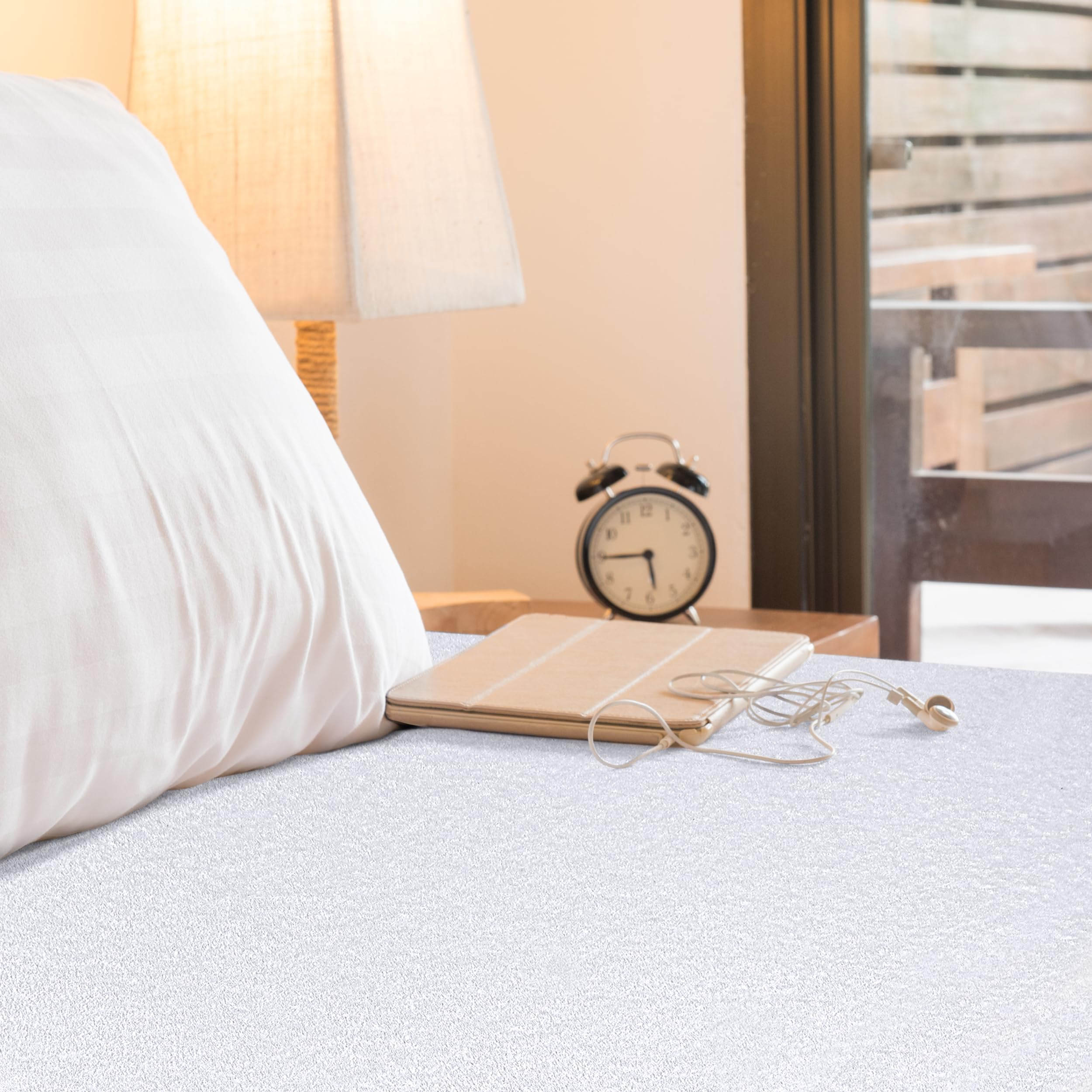 Utopia Bedding Coprimaterasso Singolo Impermeabile 90 x 190 x 30 cm, Bambù e Viscosa, Oeko-Tex Certified, Proteggi Materasso, Traspirante, Tutto Intorno Elastico