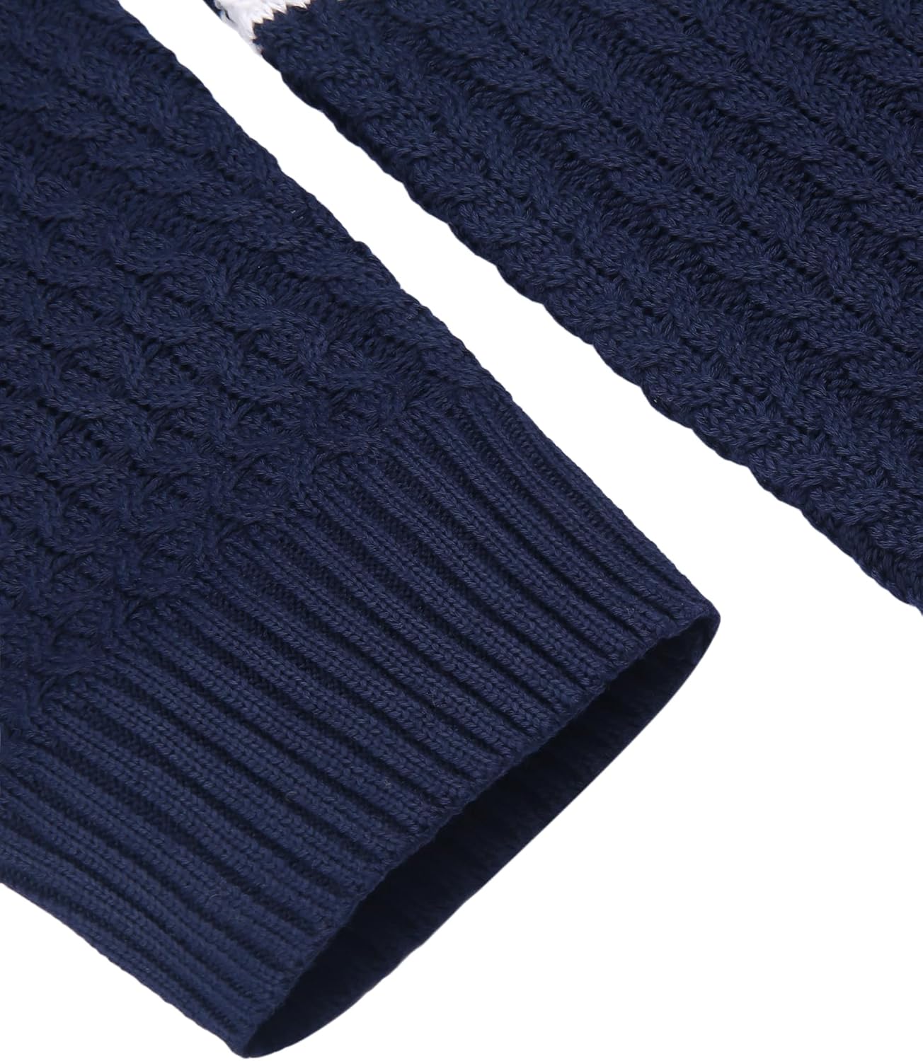 COOFANDY Men's Slim Fit Turtleneck Sweater Casual Knitted Twisted Pullover Solid Sweaters - Image 5