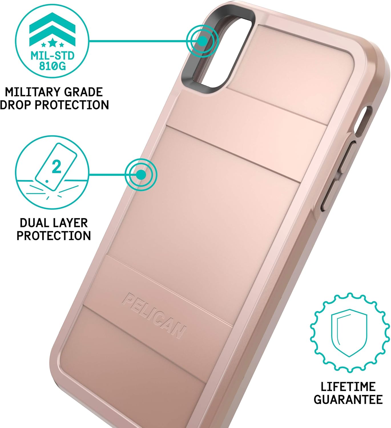 Uр Tо 60% оƒƒ Pelican Protector iPhone XR Case (Metallic Rose Gold) Blасk Frіdау - 50% оƒƒ Pelican Protector iPhone XR Case (Metallic Rose Gold)