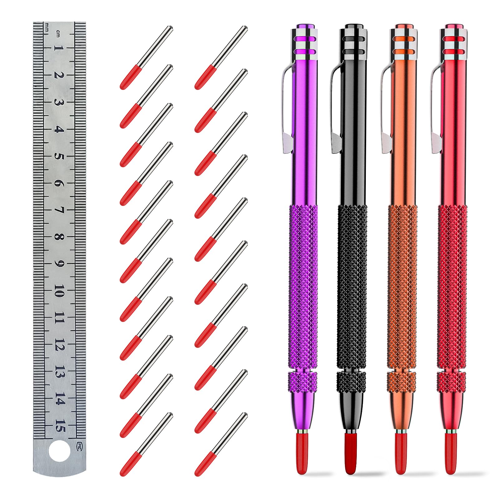 Glieskir 2-Pack Tungsten Carbide Scriber Set with Magnet and 10 Tips — Amazon image 11
