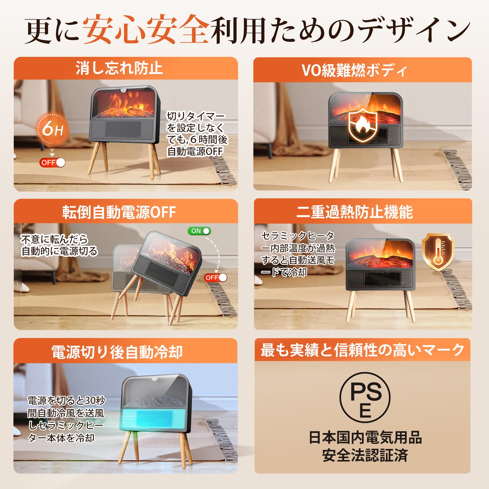 Heshareセラミックヒーター Amazon | セラミックヒーター 小型 足元 手元 省エネ 速暖 800W/1200W