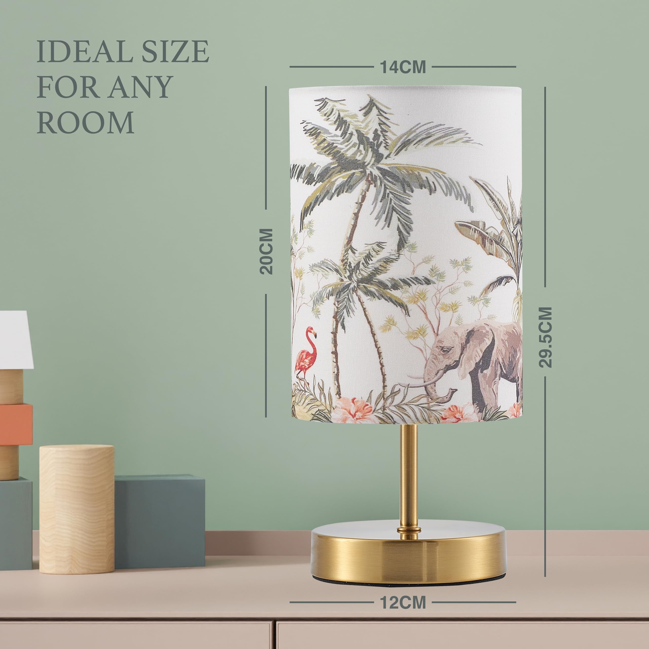 Onara Table Lamp for Bedroom Living Room, and Office, Home Decor Lamp with Designer Lampshade - Image 3