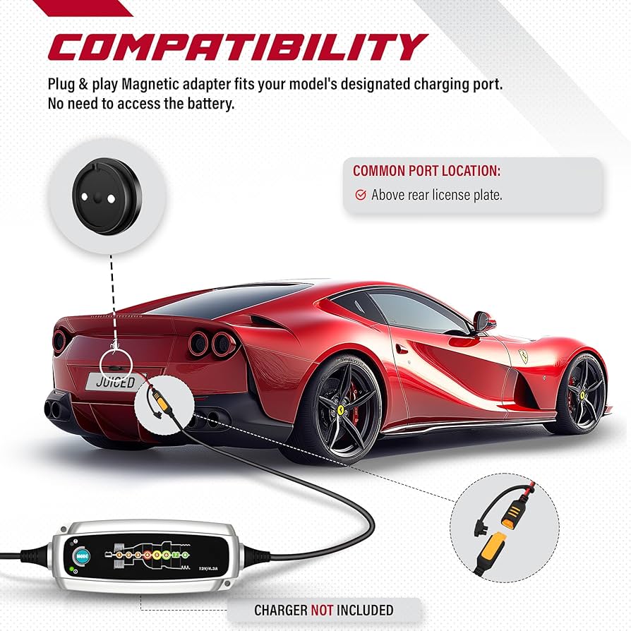 Amazon.com: JMR Adapter for Ferrari 488 F8 California T Portofino