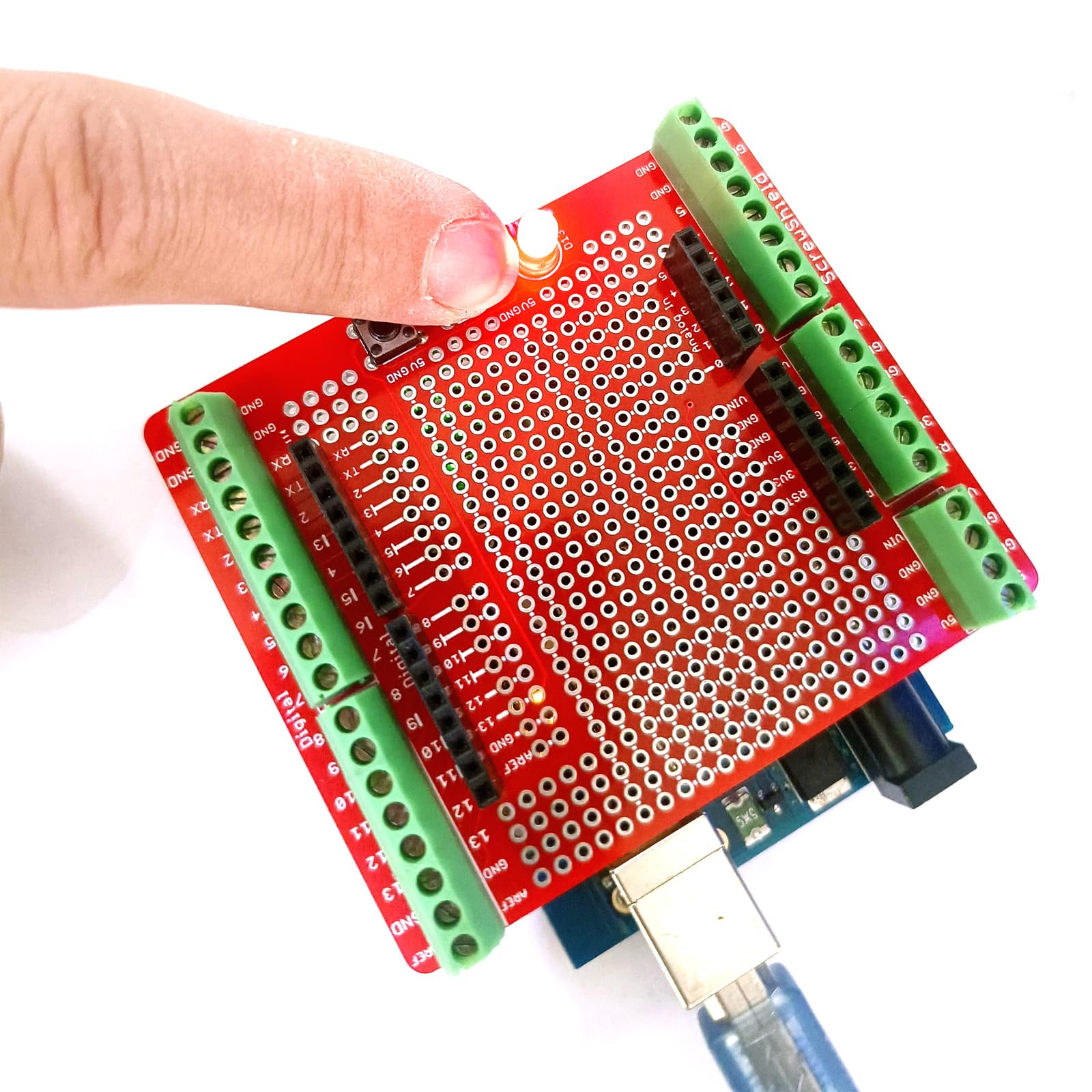 Prototype Board ElectroCookie Arduino Prototype Shield Board Kit ...