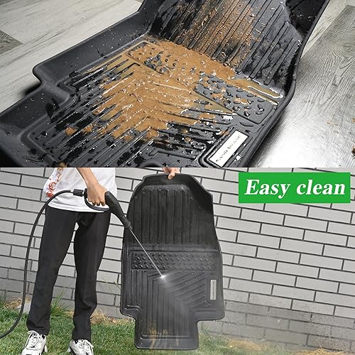 Miniatura 6 de SANBAN-AXE Revestimiento de carga personalizado para Mazda CX-90 2024, accesorios de TPE para todo tipo de clima, alfombrilla de carga trasera