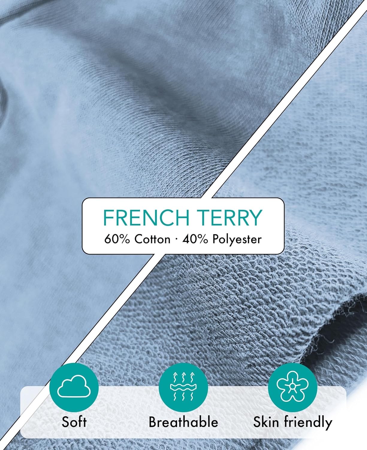 Andrew Scott Kids Cotton Joggers | Boys - Girls Toddler French Terry Sweatpants | Multi Packs & Colors