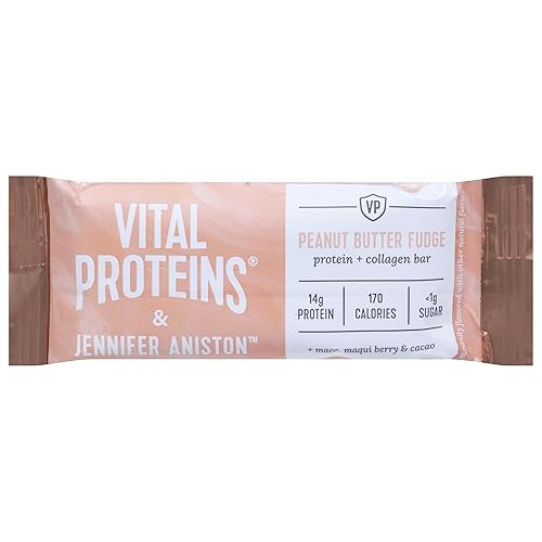 Vital Proteins, Jennifer Aniston Bar - Dulce de mantequilla de maní, 1.3 onzas