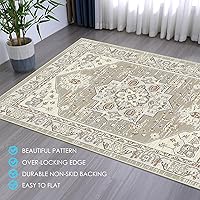 Vista 5 de Kuyal Tapete para silla de oficina para suelo de madera dura, 48 x 60 pulgadas, tapete para silla de juegos de computadora, tapete de pelo bajo