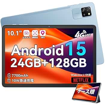 Amazon.co.jp: 【Android 15 タブレット初登場】 Blackview