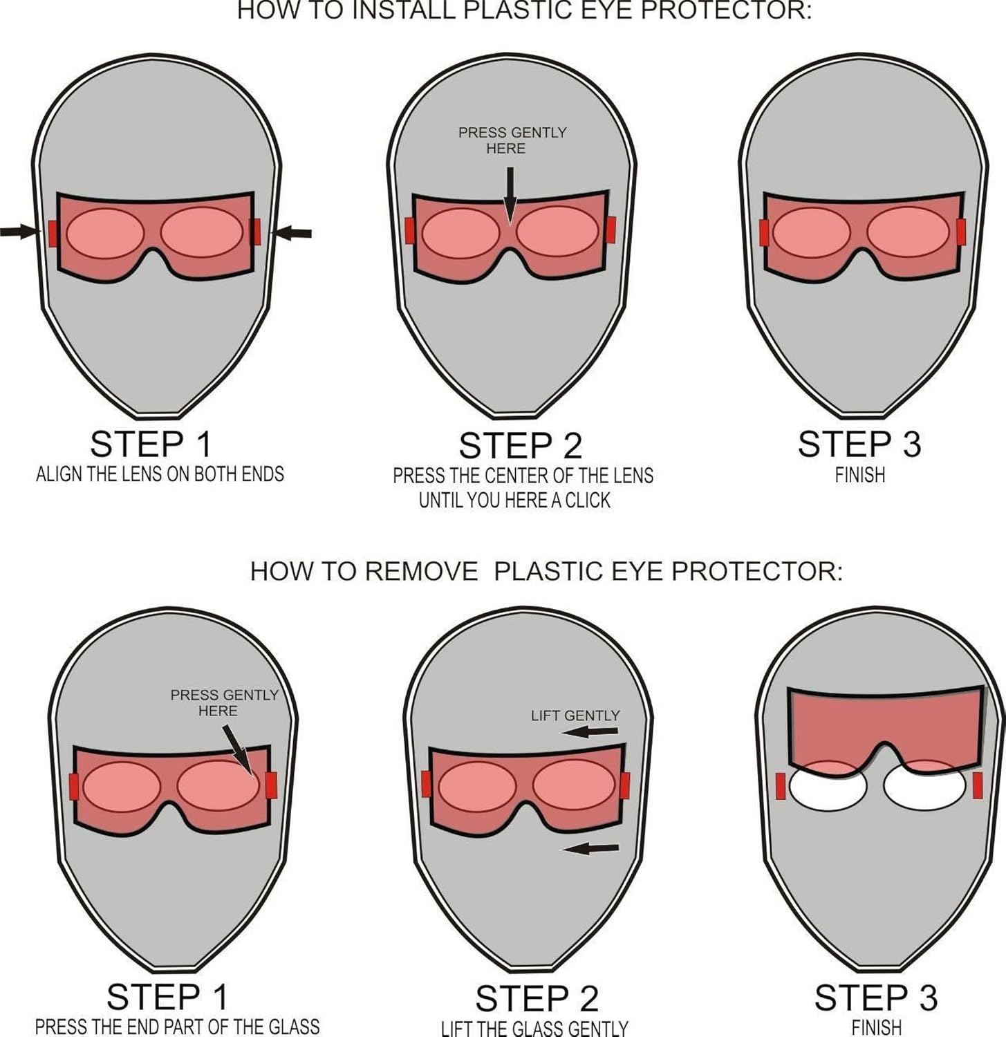 Evike Airsoft - R-Custom Fiberglass DG Full Face Face Pro with Tinted Lenses (Color: Silver/Grey Lens)