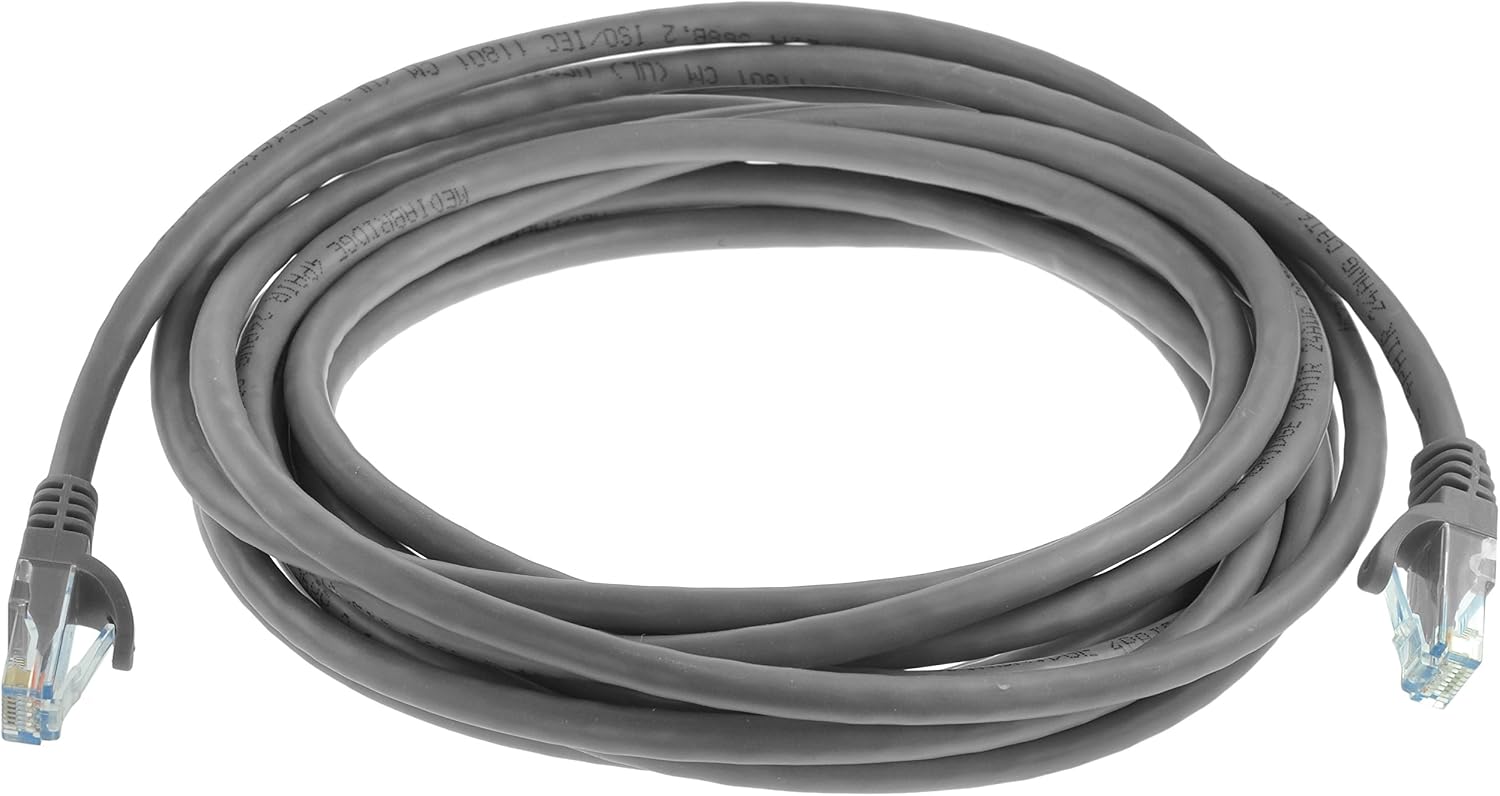 Mediabridge™ Ethernet Cable (25 Feet) - Supports Cat6 / Cat5e / Cat5 Standards, 550MHz, 10Gbps - RJ45 Computer Networking Cord (Part# 31-199-25B)
