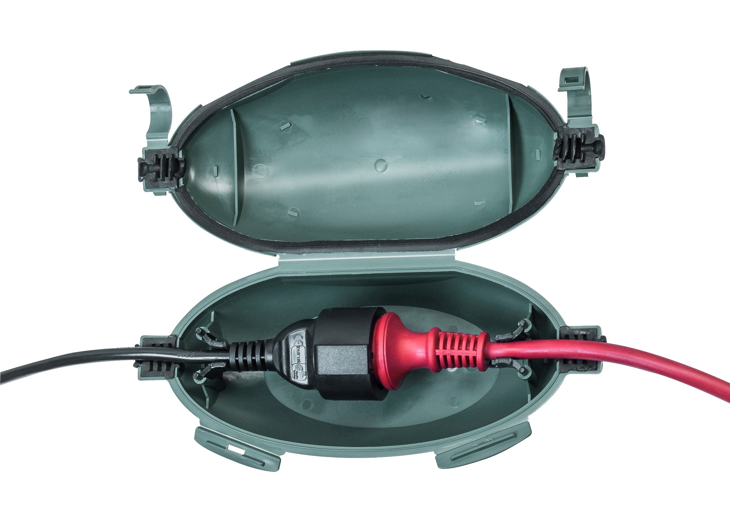 Meister 7436100 - Cassetta per prolunga, grande, avvolgimento cavo IP55