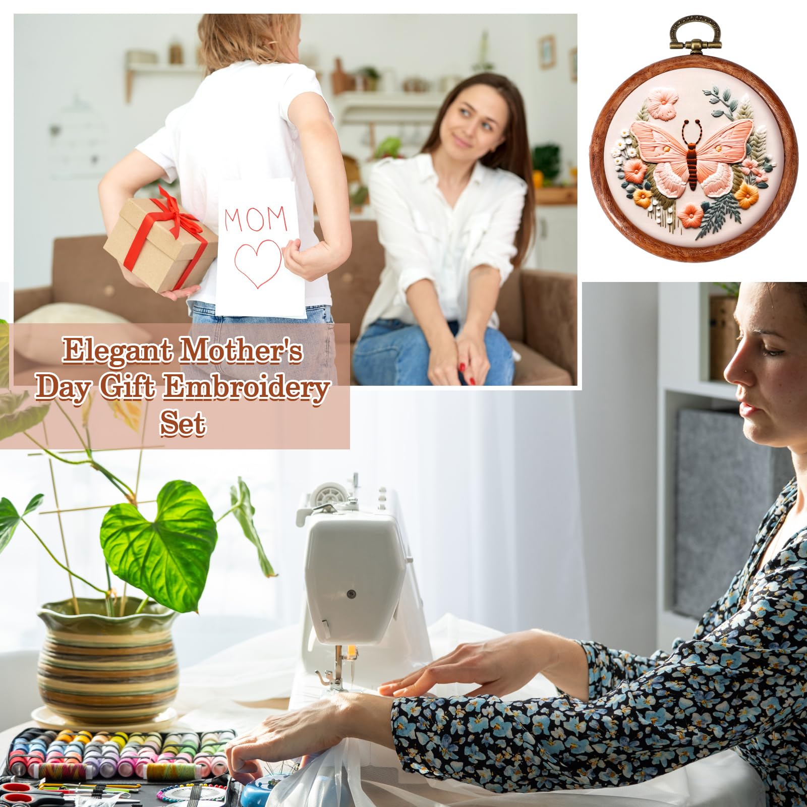 Wooden Frames For Crafts Burbell 15 Pcs Inch Spring Round