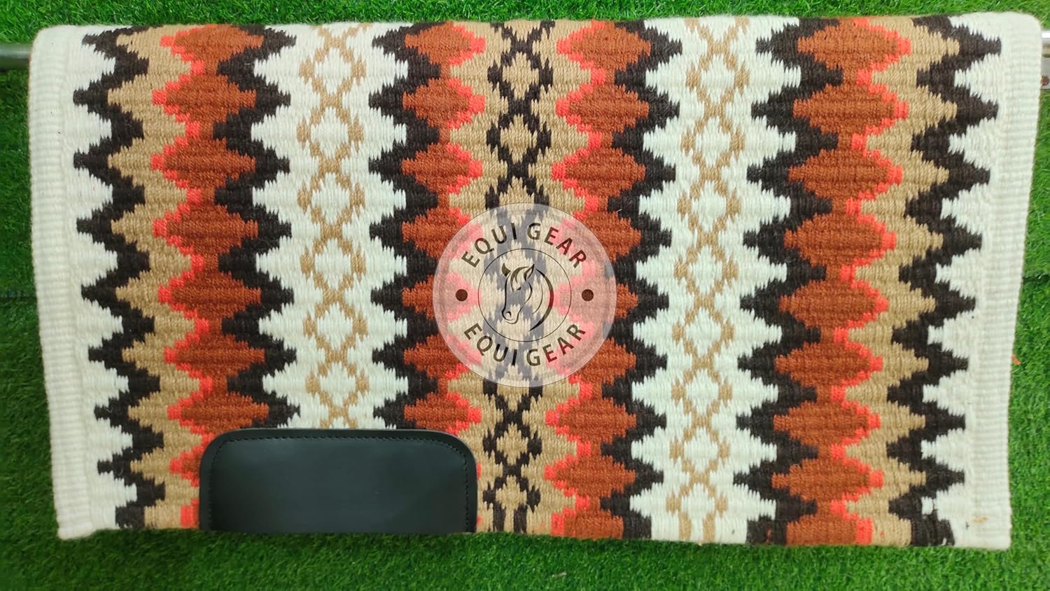Horse Western Show Saddle Blanket/New Zealand Wool Western Saddle Blanket Top Wool Pad Sensor Flex (Customization Available) N345