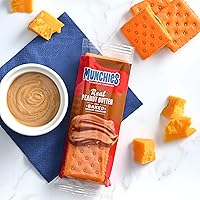 Vista 6 de Munchies Galletas tipo sándwich, surtido de mantequilla de maní (paquete de 4, 32 unidades)