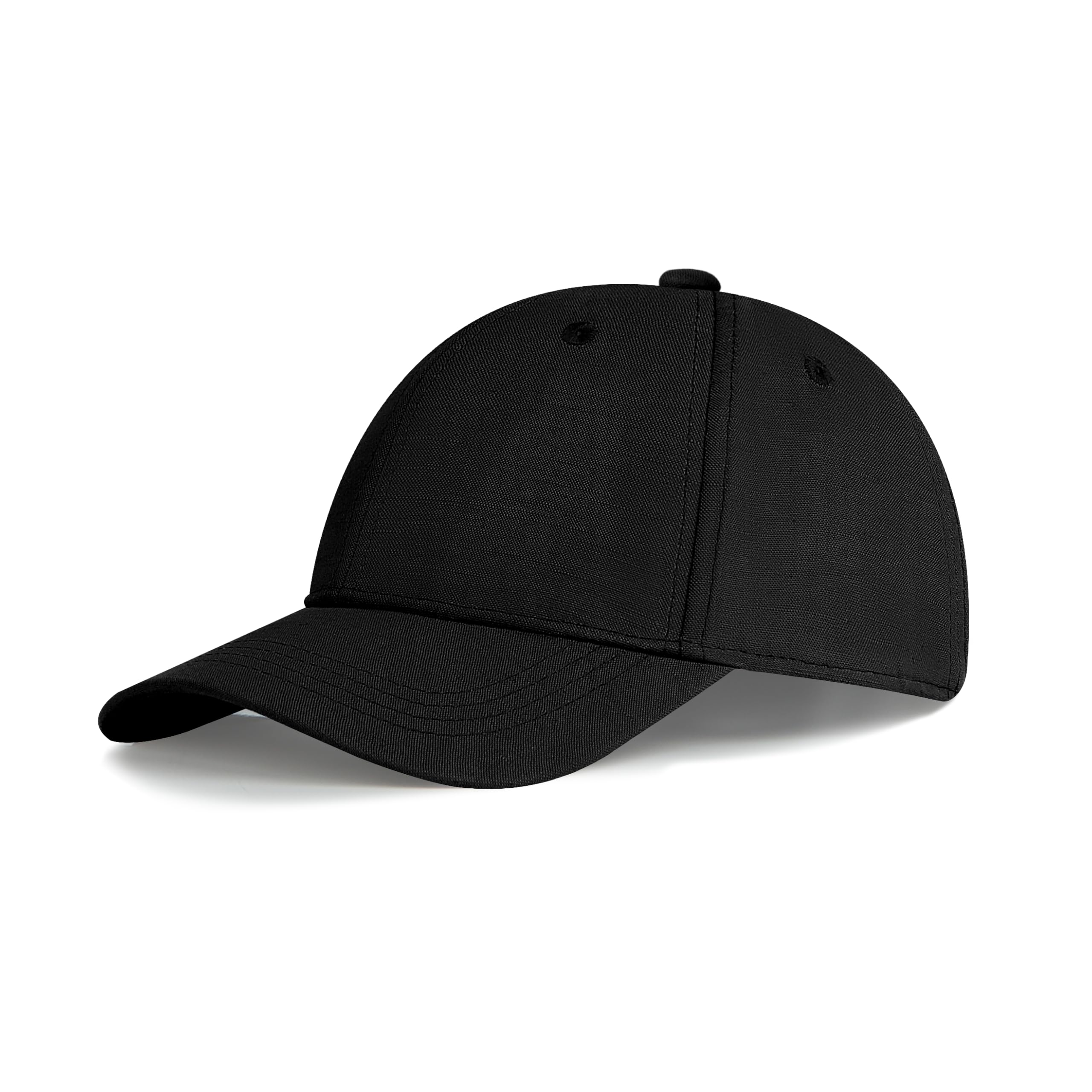 Zylioo Gorra de béisbol de lino XXL para hombres y mujeres, sombrero de verano transpirable grande, gorra casual ajustable para viajes, caminar, playa — view 9