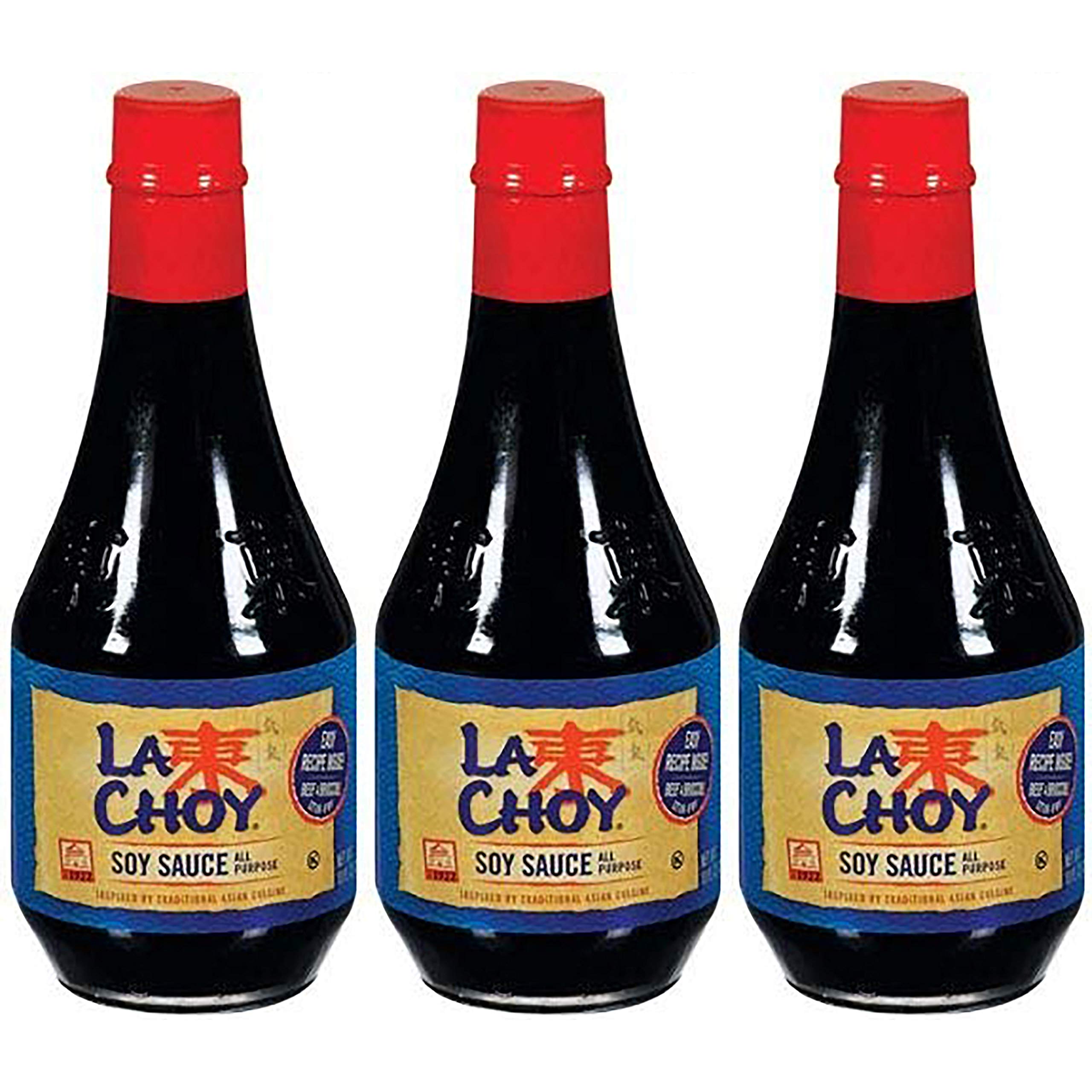 La Choy Soy Sauce 10 Oz (Pack of 3)