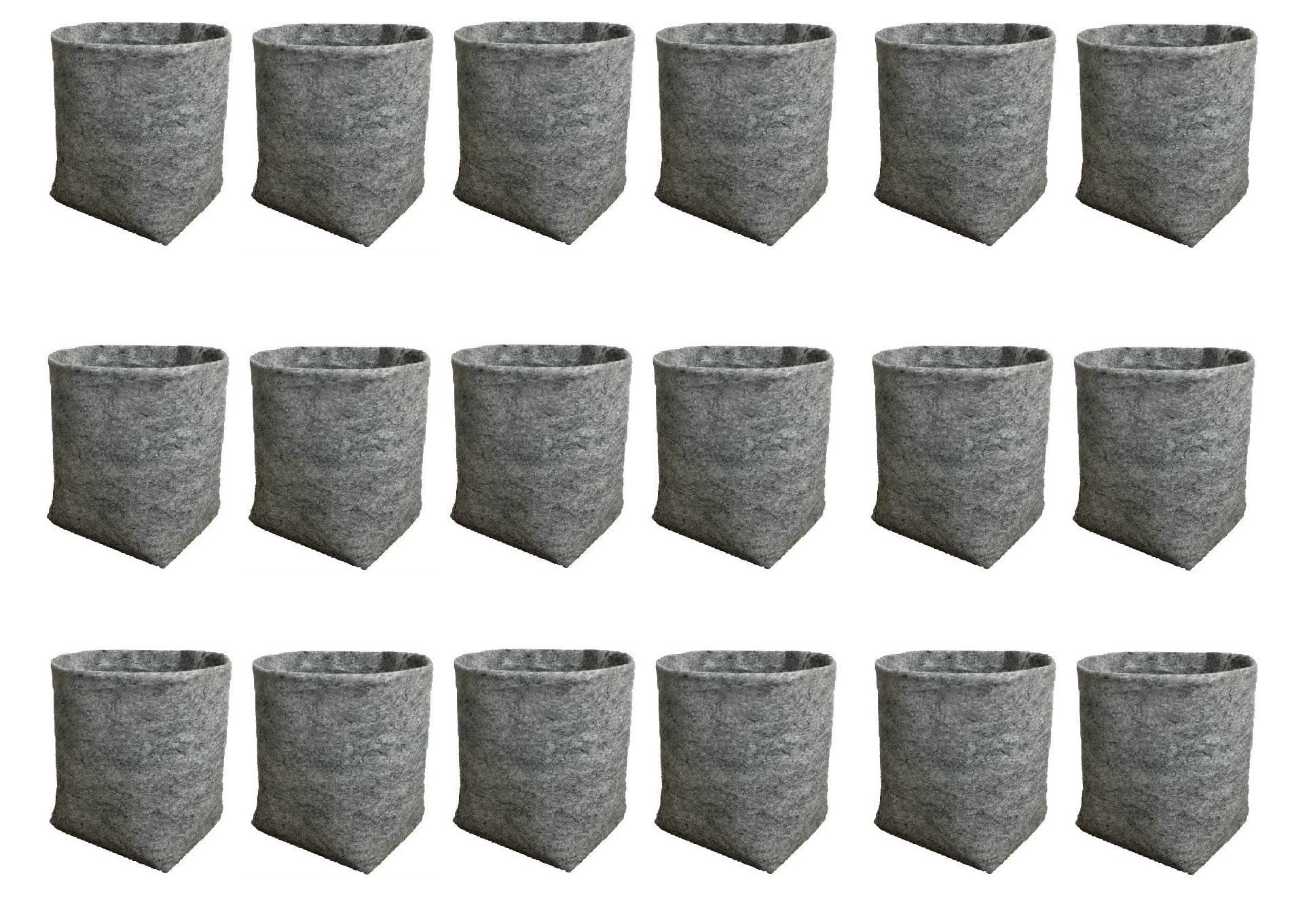 OXYPOT Thin Geo Fabric Nursery Grow Bags || Size - Diameter 6" X Height 6.5" || Made with 140 GSM Geo Fabric. Pack of 18 Bags (B086HPVN9S) Amazon Price History, Amazon Price Tracker