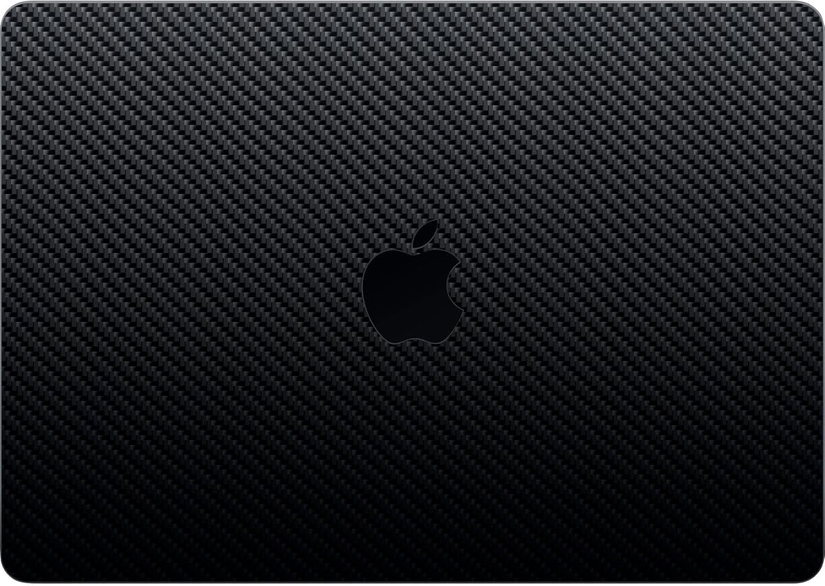 Laptop Skin: MacBook Air 13 (A3113) - Full Wrap - Premium 3M Cast Vinyl - Scratch Protection - Unique Designs & Finishes - Easy Application - Carbon Fiber
