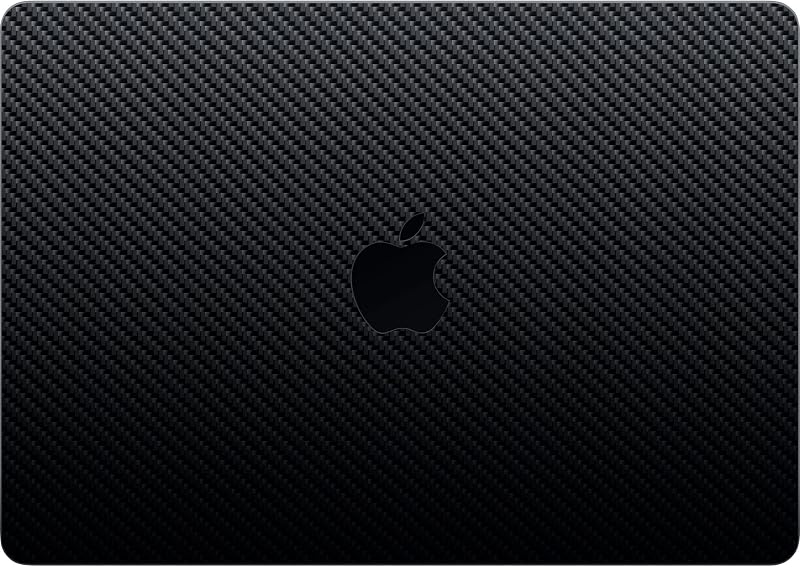 Laptop Skin: MacBook Air 13 (A3113) - Full Wrap - Premium 3M Cast Vinyl - Scratch Protection - Unique Designs & Finishes - Easy Application - Carbon Fiber