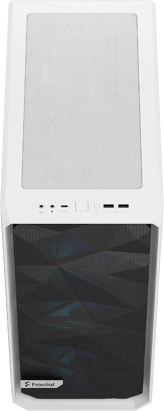 Fractal Design Meshify 2 Compact White TG Clear Tint - RGB