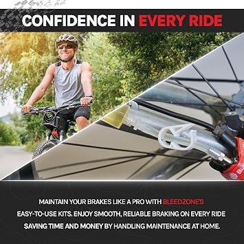 BleedZone Bleeding Edge Adapter Compatible with SRAM Hydraulic Brakes, MTB