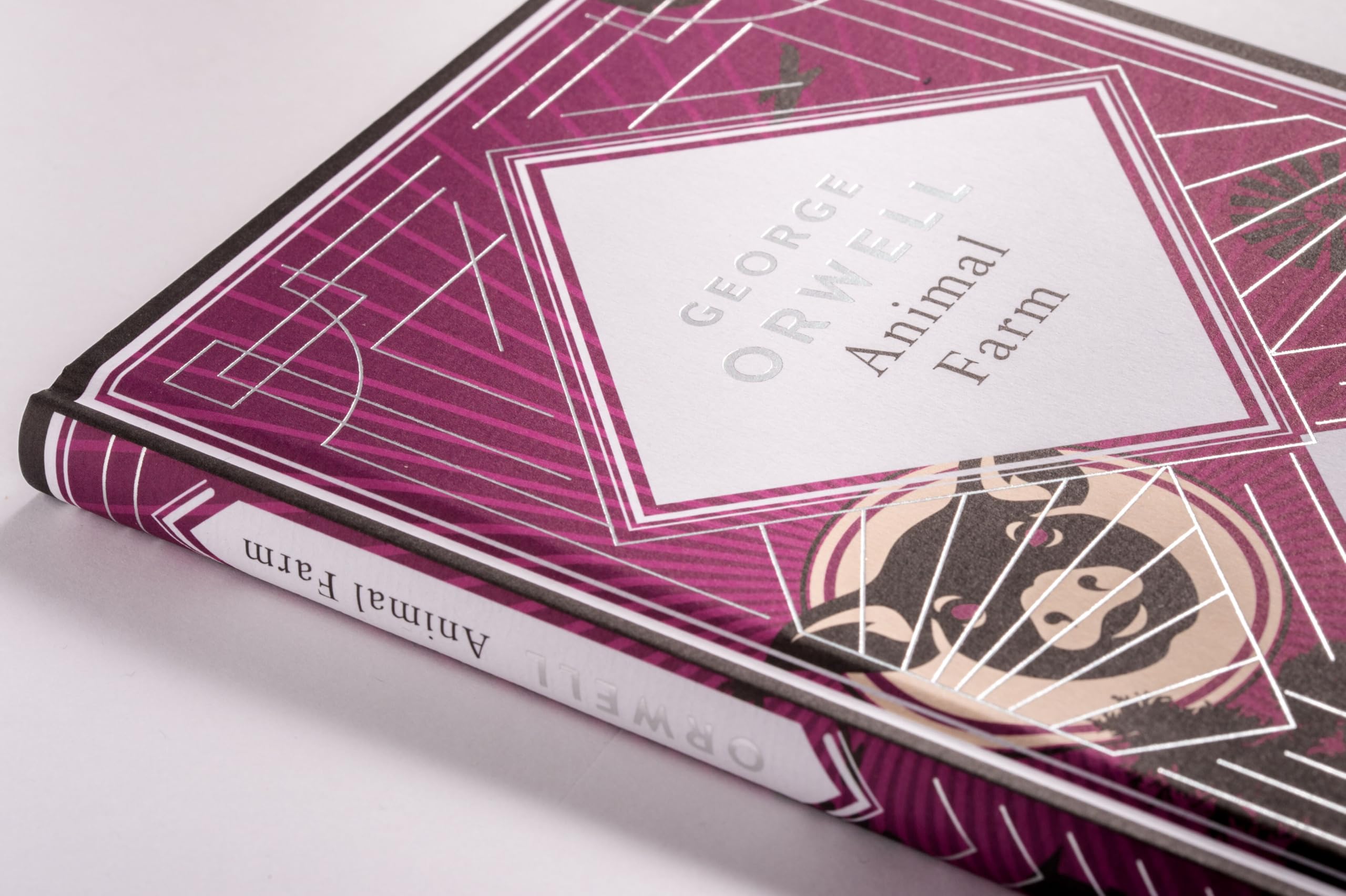 Animal Farm by George Orwell: Special Edition Hardcover Embossed with Silver Foil