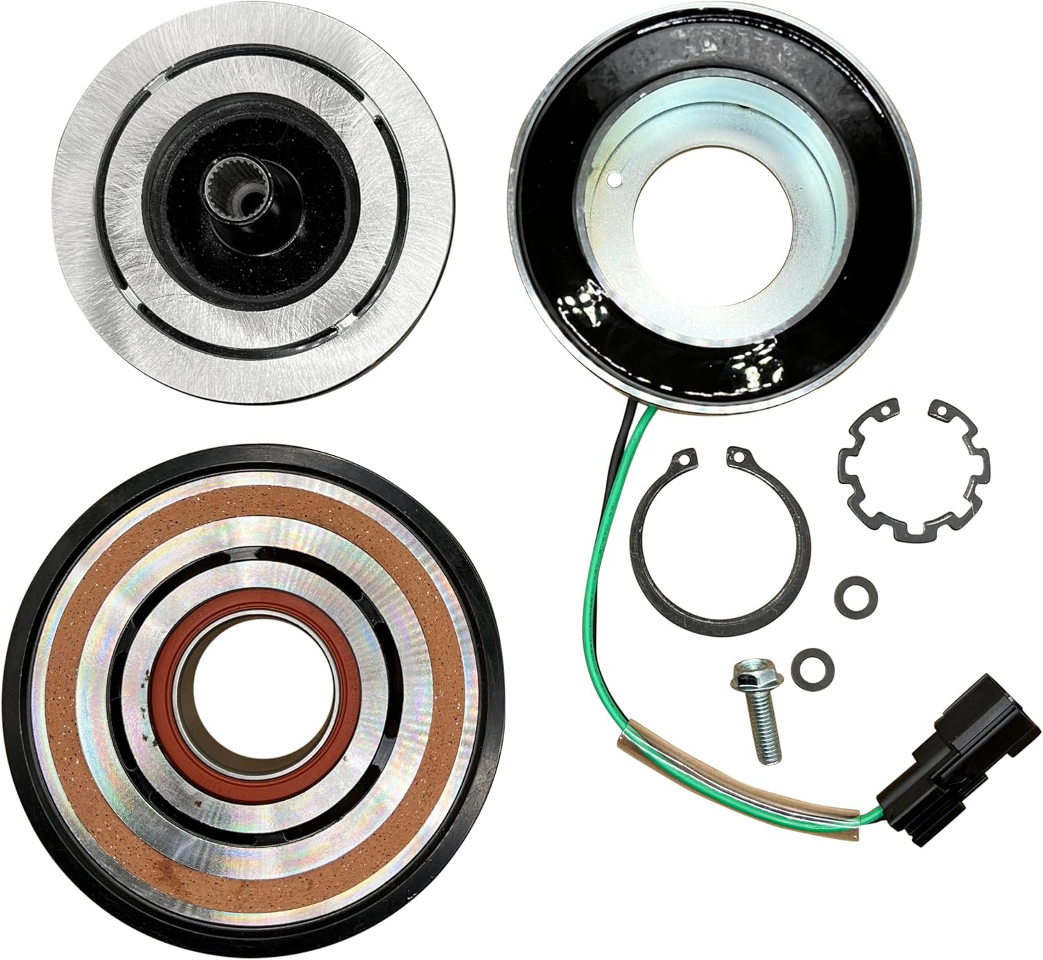 RYC New A/C Compressor Clutch AGH356-CL (Fits Ford Explorer 3.3L 2020, 2021, 2022)