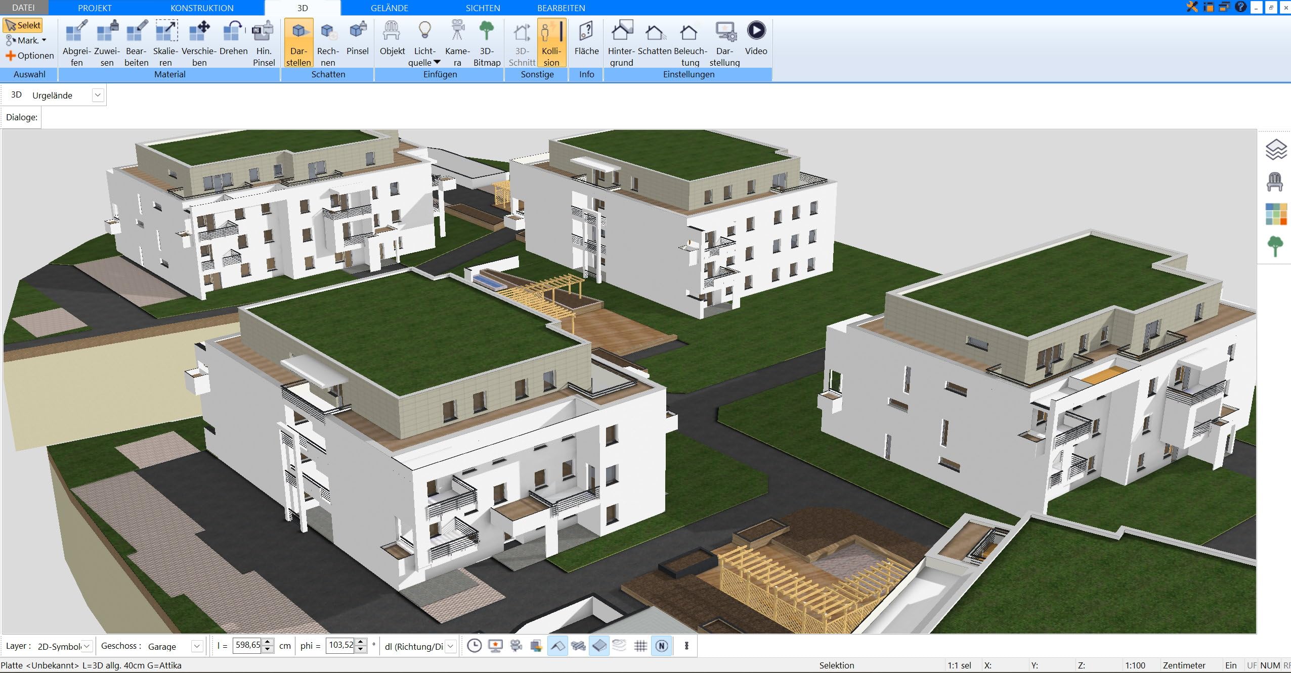 Plan7Architekt Pro 5 - Professionelle 3D CAD Architektur & Hausplaner Software, Grundriss Programm, Raumplaner, Wohnungsplaner