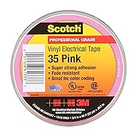 Vista 27 de Scotch Cinta eléctrica de codificación de colores de vinilo 35, 3/4 in x 66 pies, amarillo, 10 rollos