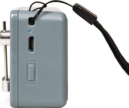 Miniatura 3 de Crosley CR3029A-TN Mini altavoz portátil Bluetooth de la placa giratoria, turmalina