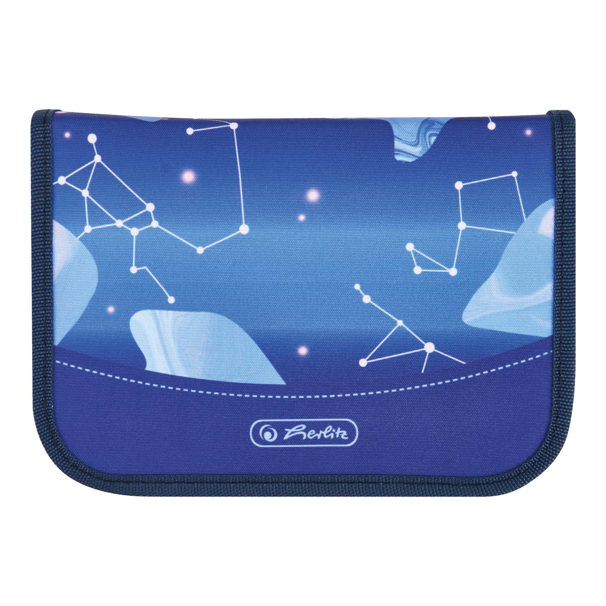 Herlitz FiloActive XL tornister szkolny dla dzieci, uniseks, niebieski, niebieski, 32 x 39 x 28 cm, 21l
